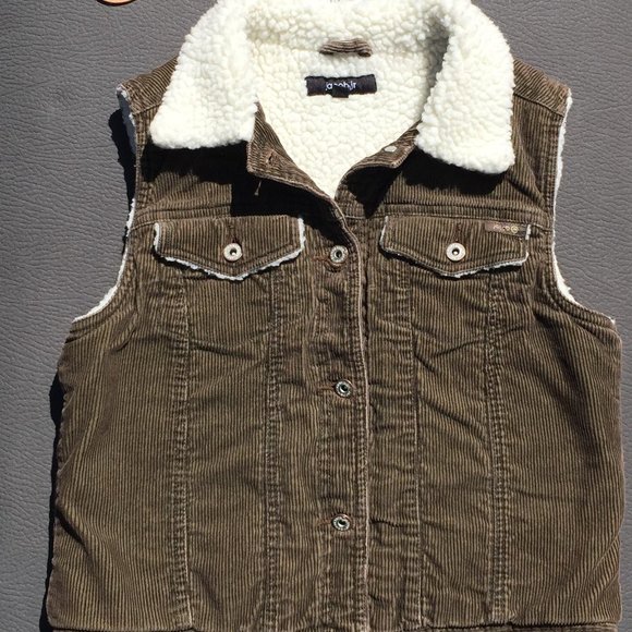 34-UR Amazing❤️~Retro Reprint Corduroy Vest - Picture 1 of 2